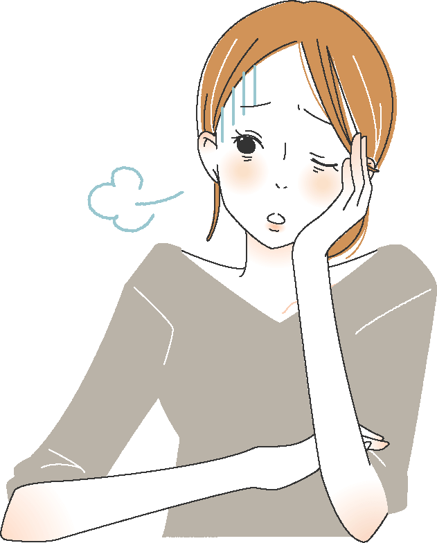 悩む女性
